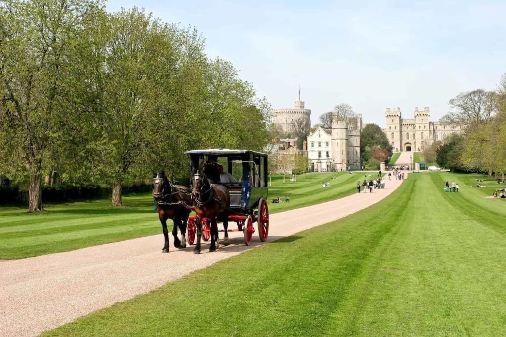 Beautiful Windsor 2 Bed, Perfect Location, 5 Mins Walk To Centre, Free Parking, Legoland, Ascot Apartman Kültér fotó